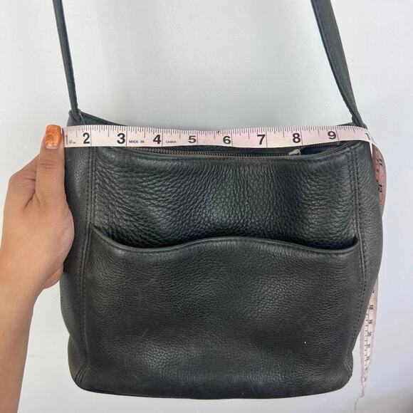 Vintage Coach Pebbled Leather 4920 hobo over the shoulder bag 3 sections - Picture 15 of 15